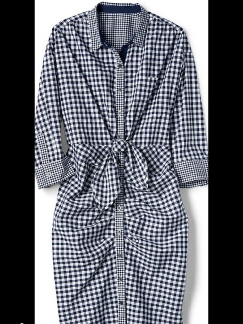 Gap x Sarah Jessica Parker Gingham Dress Size M - Picture 4 of 10